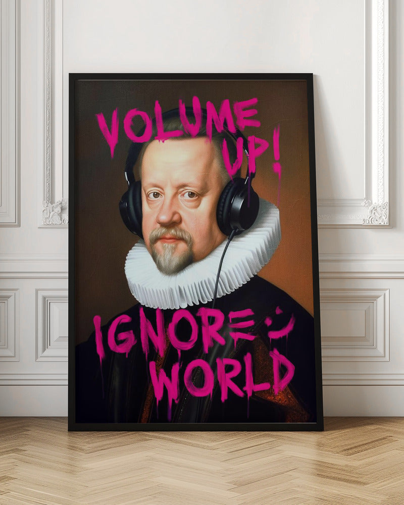 Volume Up Canvas Print-Canvas Print-DECOROLALA