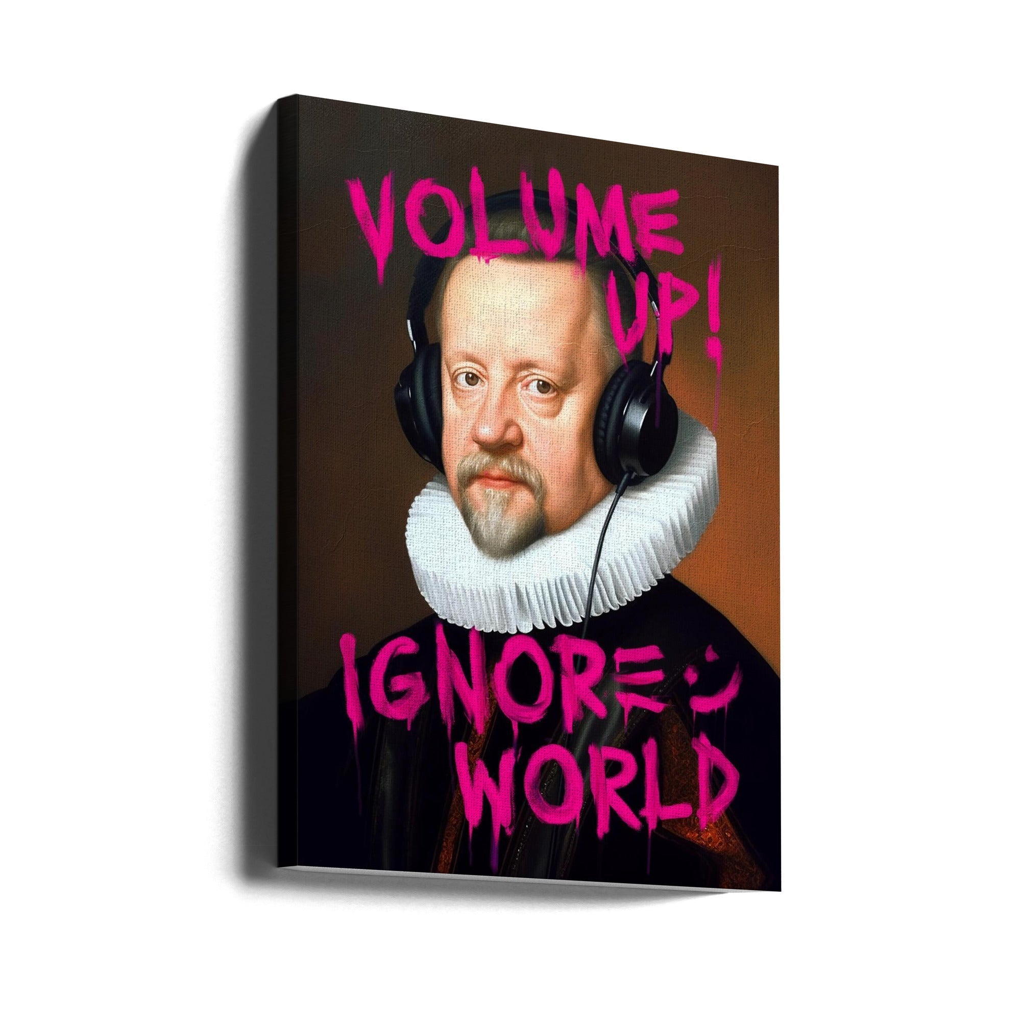 Volume Up Canvas Print-Canvas Print-DECOROLALA