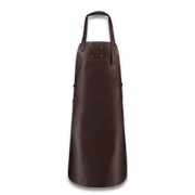 WITLOFT - Handcrafted Classic Leather Apron Dark Brown-Accessories-DECOROLALA