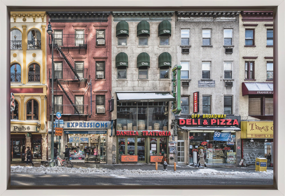 Wall Art A Cold Day in NY by Peter Pfeiffer-canvas-DECOROLALA