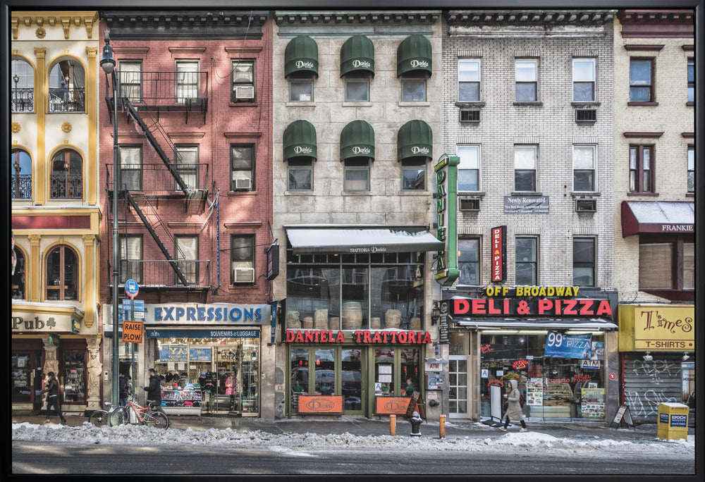 Wall Art A Cold Day in NY by Peter Pfeiffer-canvas-DECOROLALA