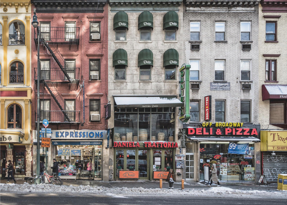 Wall Art A Cold Day in NY by Peter Pfeiffer-canvas-DECOROLALA