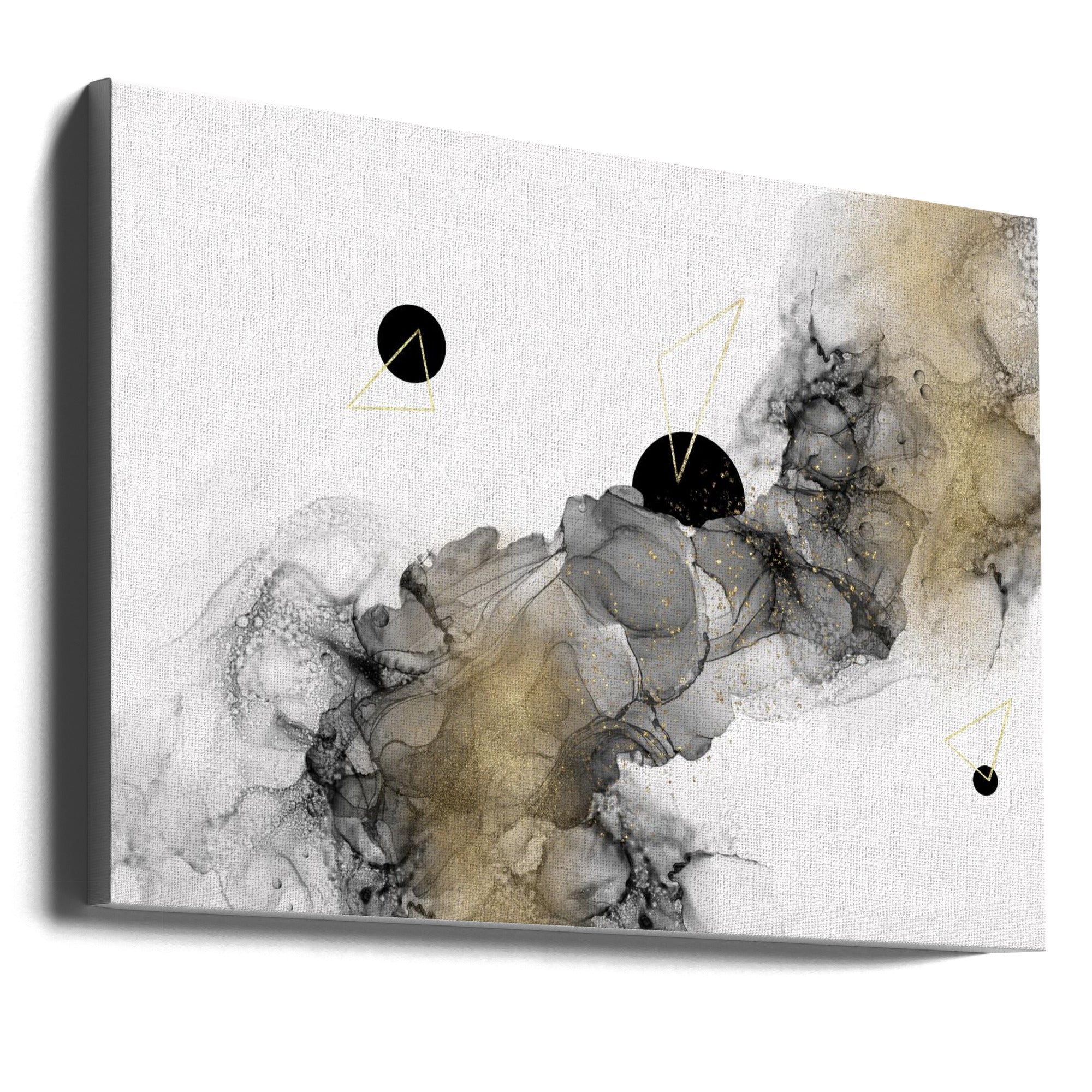 Wall Art ALCOHOL INK Galaxy Abstract by Melanie Viola-canvas-DECOROLALA