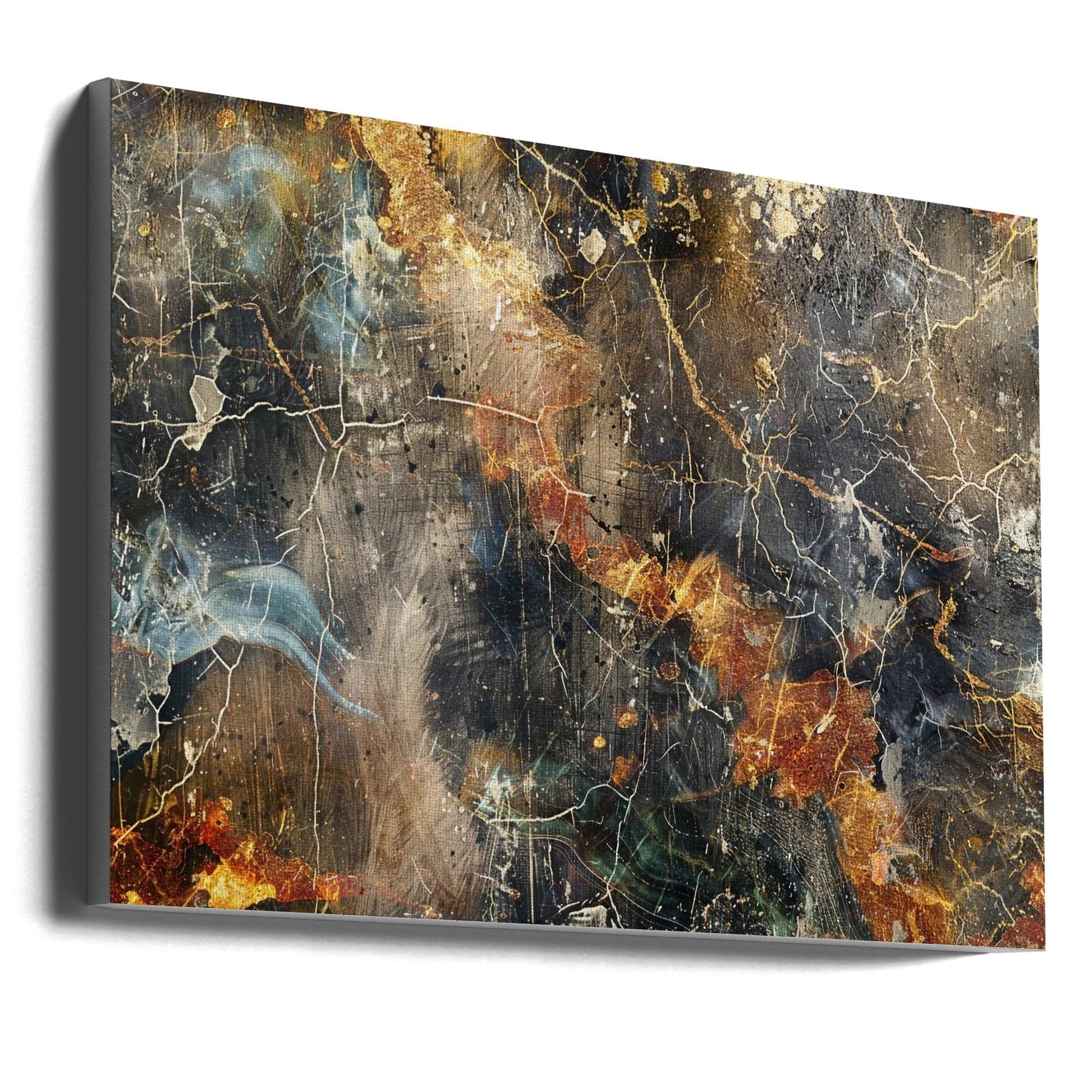Wall Art Abstract Marble Illustration by Rafal Kulik-canvas-DECOROLALA