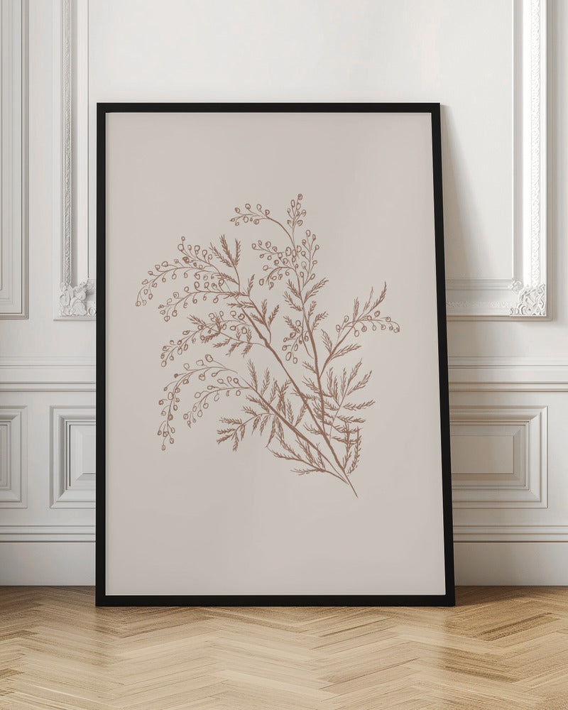 Wall Art Acacia Botanical Branch Canvas Print-Canvas Print-DECOROLALA
