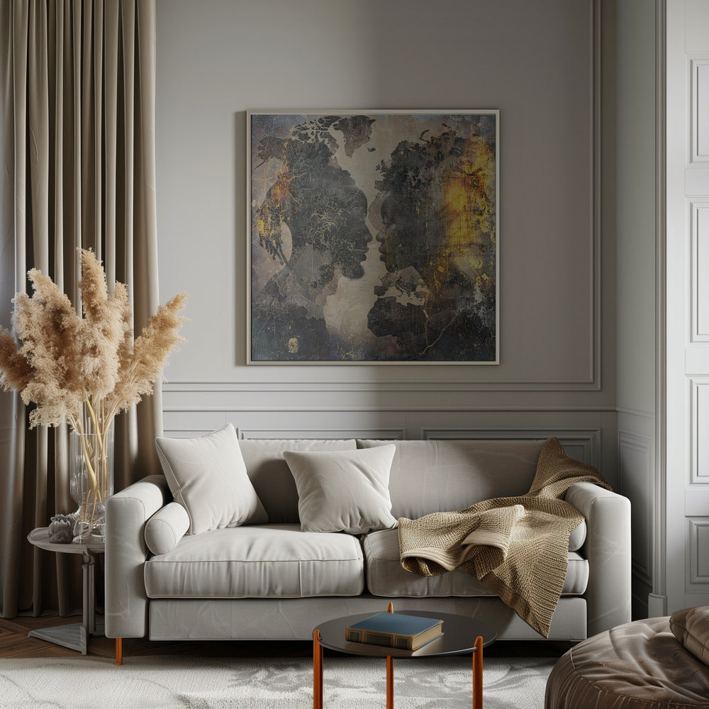 Wall Art African Art Illustration by Rafal Kulik-canvas-DECOROLALA