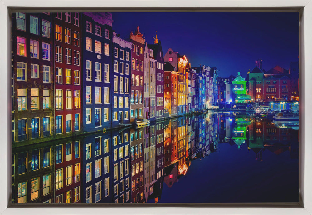 Wall Art Amsterdam by Juan Pablo de Miguel-canvas-DECOROLALA