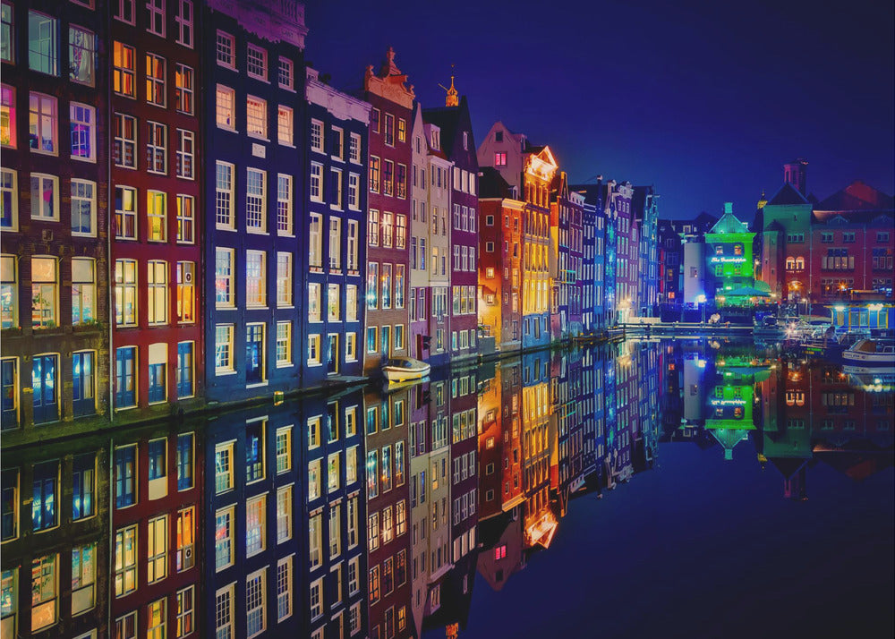 Wall Art Amsterdam by Juan Pablo de Miguel-canvas-DECOROLALA
