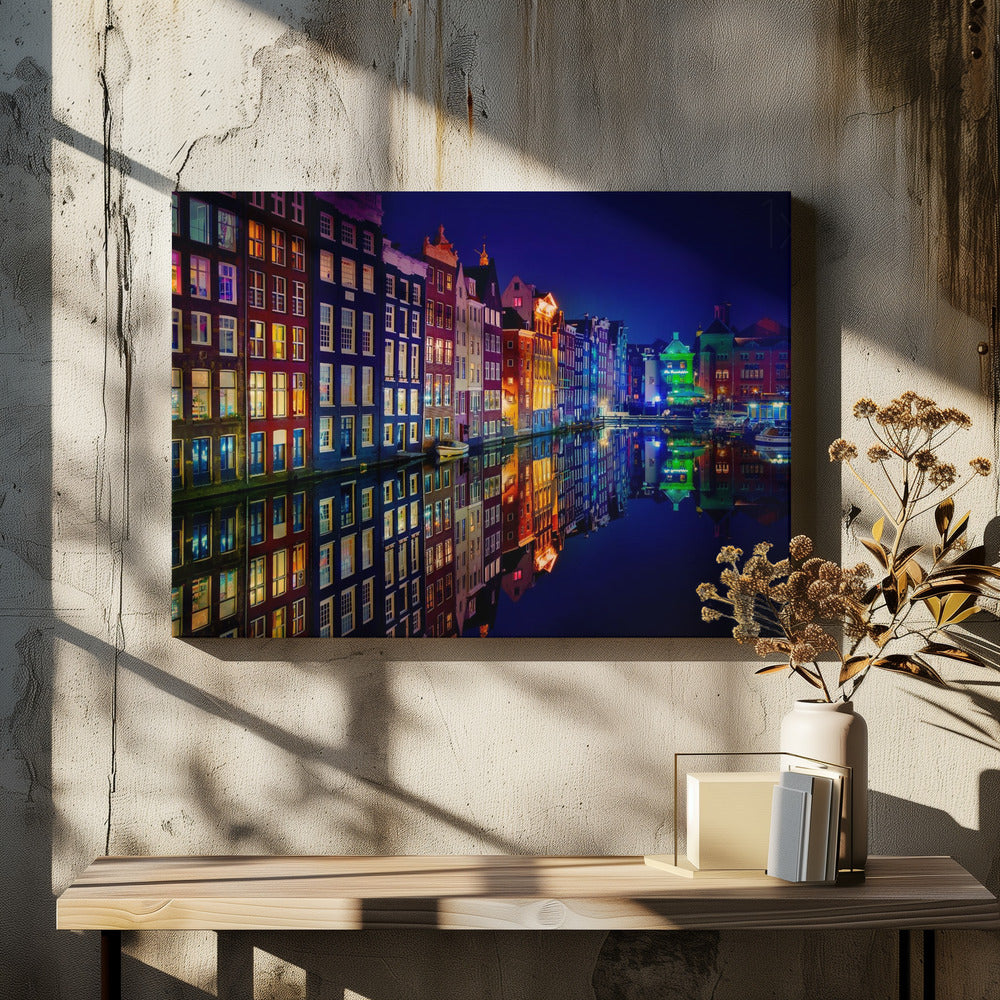 Wall Art Amsterdam by Juan Pablo de Miguel-canvas-DECOROLALA