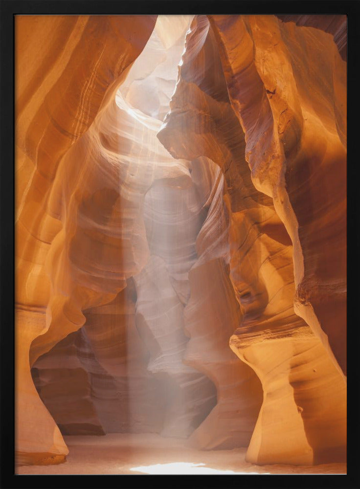 Wall Art Antelope Canyon Lightbeam by Melanie Viola-canvas-DECOROLALA
