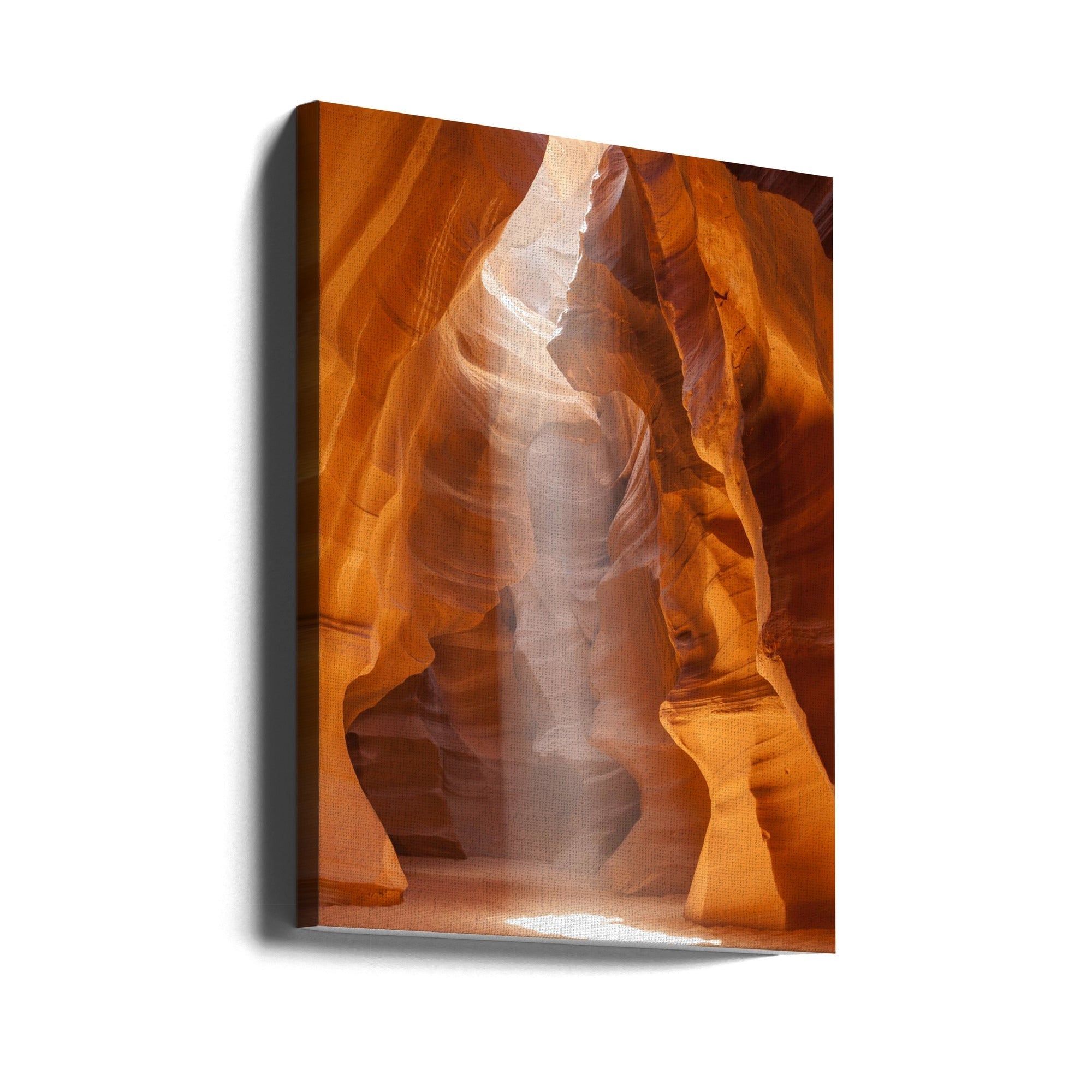 Wall Art Antelope Canyon Lightbeam by Melanie Viola-canvas-DECOROLALA