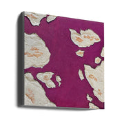 Wall Art Aubergine Islands by Alyson Storms-canvas-DECOROLALA
