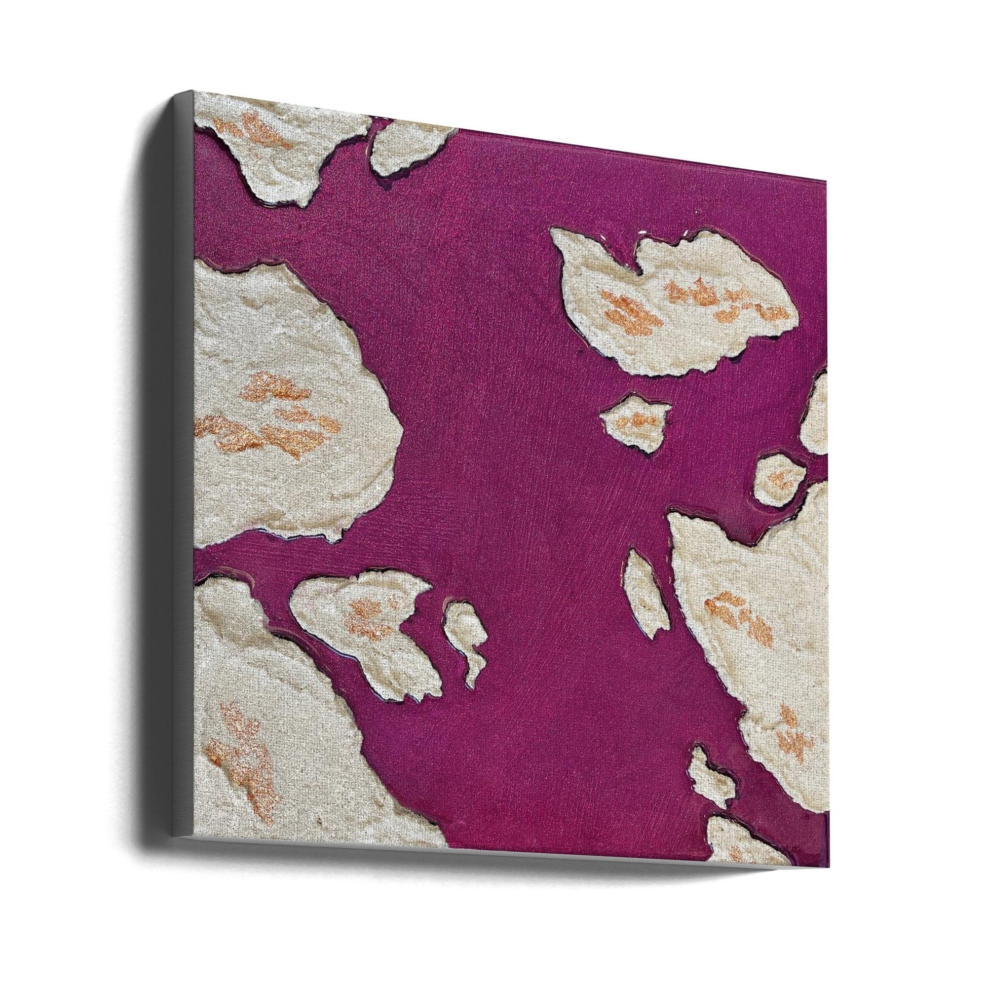 Wall Art Aubergine Islands by Alyson Storms-canvas-DECOROLALA