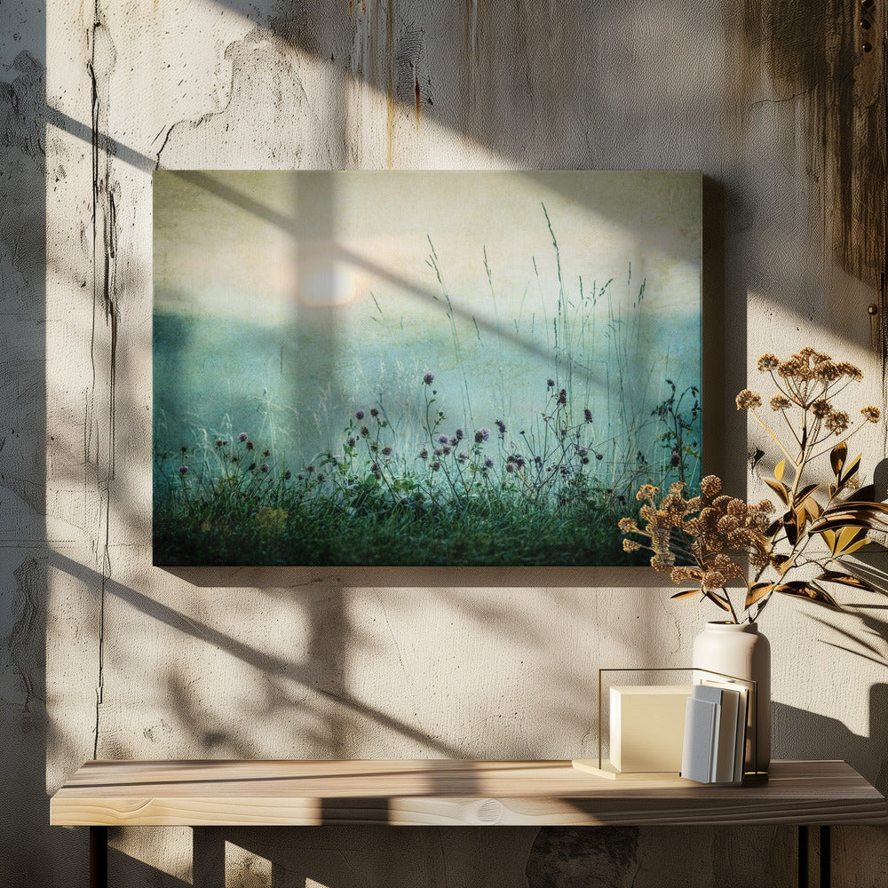 Wall Art Autumn Sunrise by çsmund Kv¾rnstr¿m-canvas-DECOROLALA