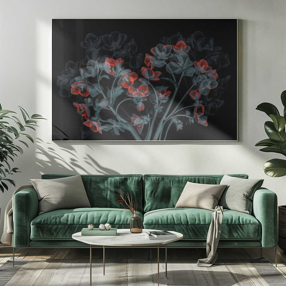 Wall Art Beautiful Hellebores by Lydia Jacobs-Canvas Print-DECOROLALA