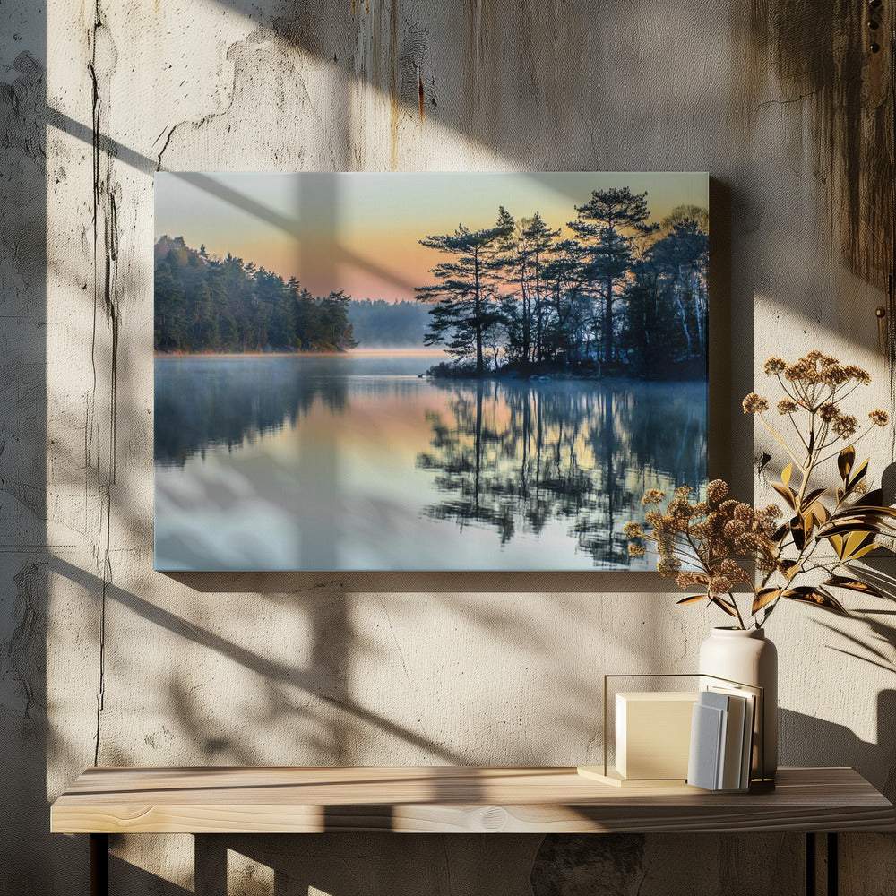 Wall Art Before People Wake by Benny Pettersson-Canvas Print-DECOROLALA