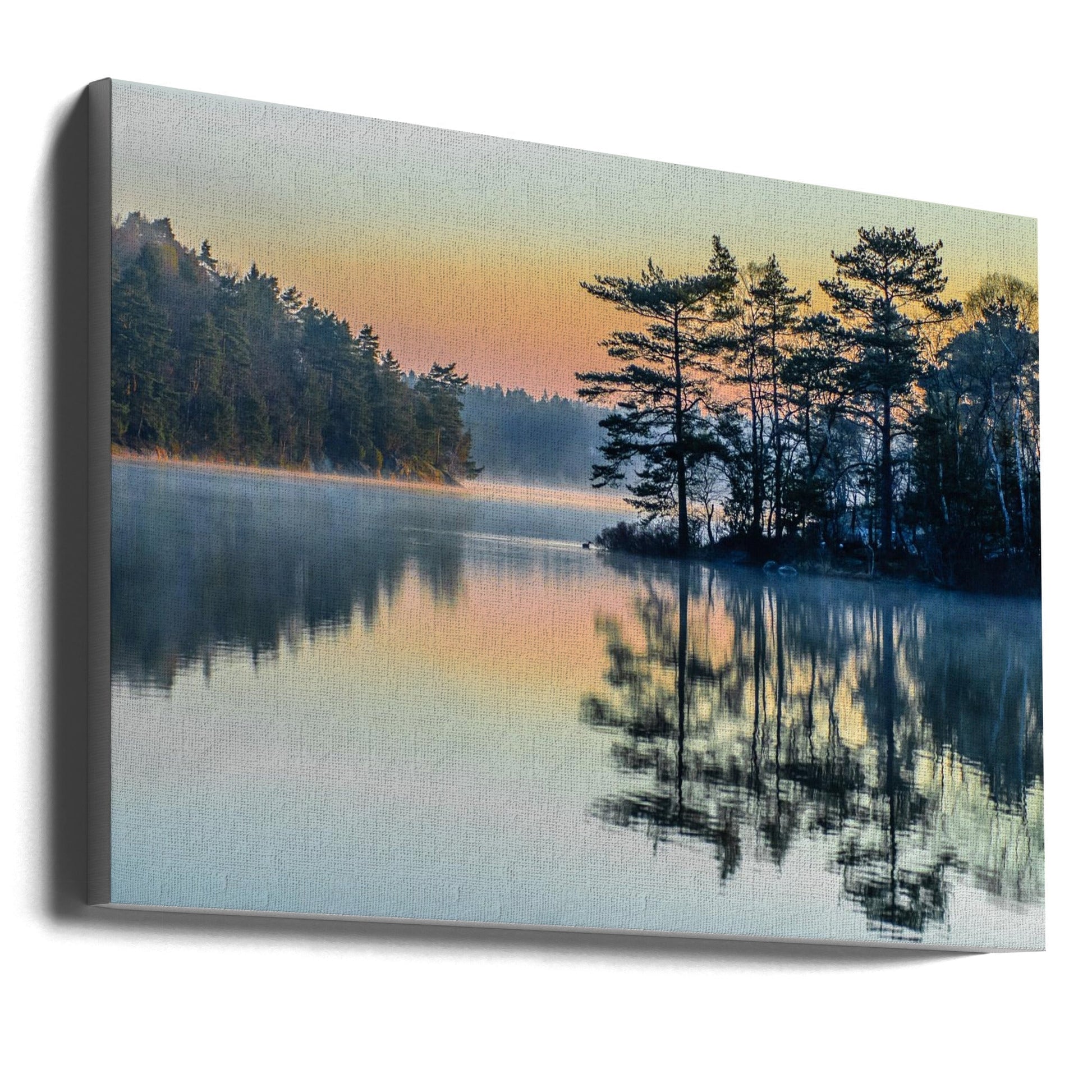 Wall Art Before People Wake by Benny Pettersson-Canvas Print-DECOROLALA