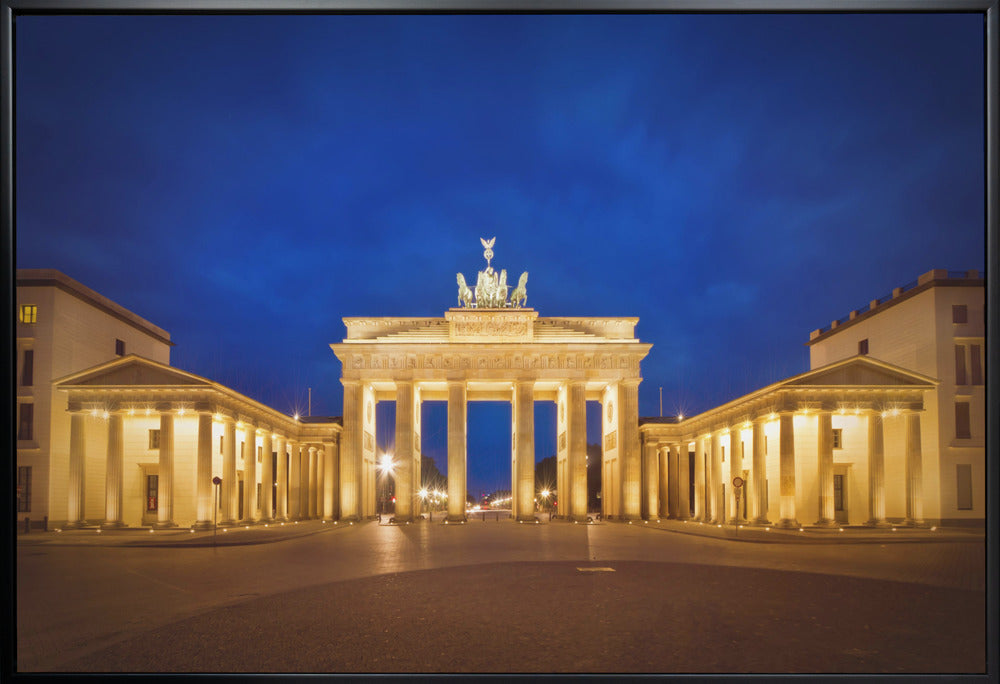 Wall Art Berlin Brandenburg Gate by Melanie Viola-canvas-DECOROLALA