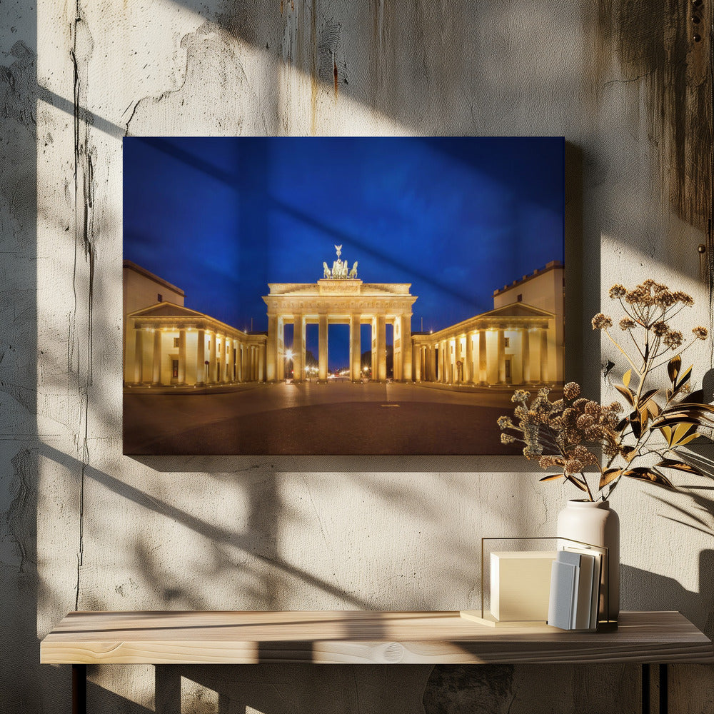 Wall Art Berlin Brandenburg Gate by Melanie Viola-canvas-DECOROLALA