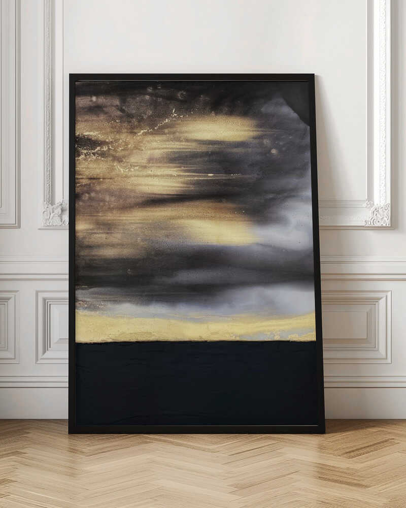 Wall Art Black and Gold by Alyson Storms-canvas prints-DECOROLALA