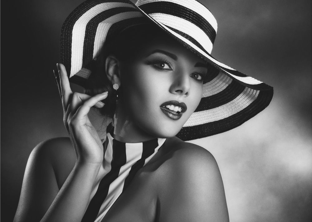 Wall Art Black and White by Peppe Tamb-Canvas Print-DECOROLALA