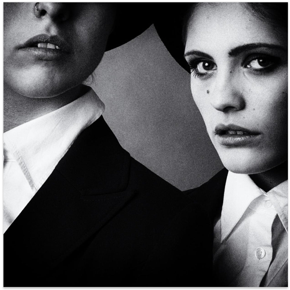 Wall Art Blues Sisters by Peter Schaller-Canvas Print-DECOROLALA
