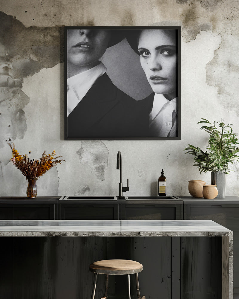 Wall Art Blues Sisters by Peter Schaller-Canvas Print-DECOROLALA