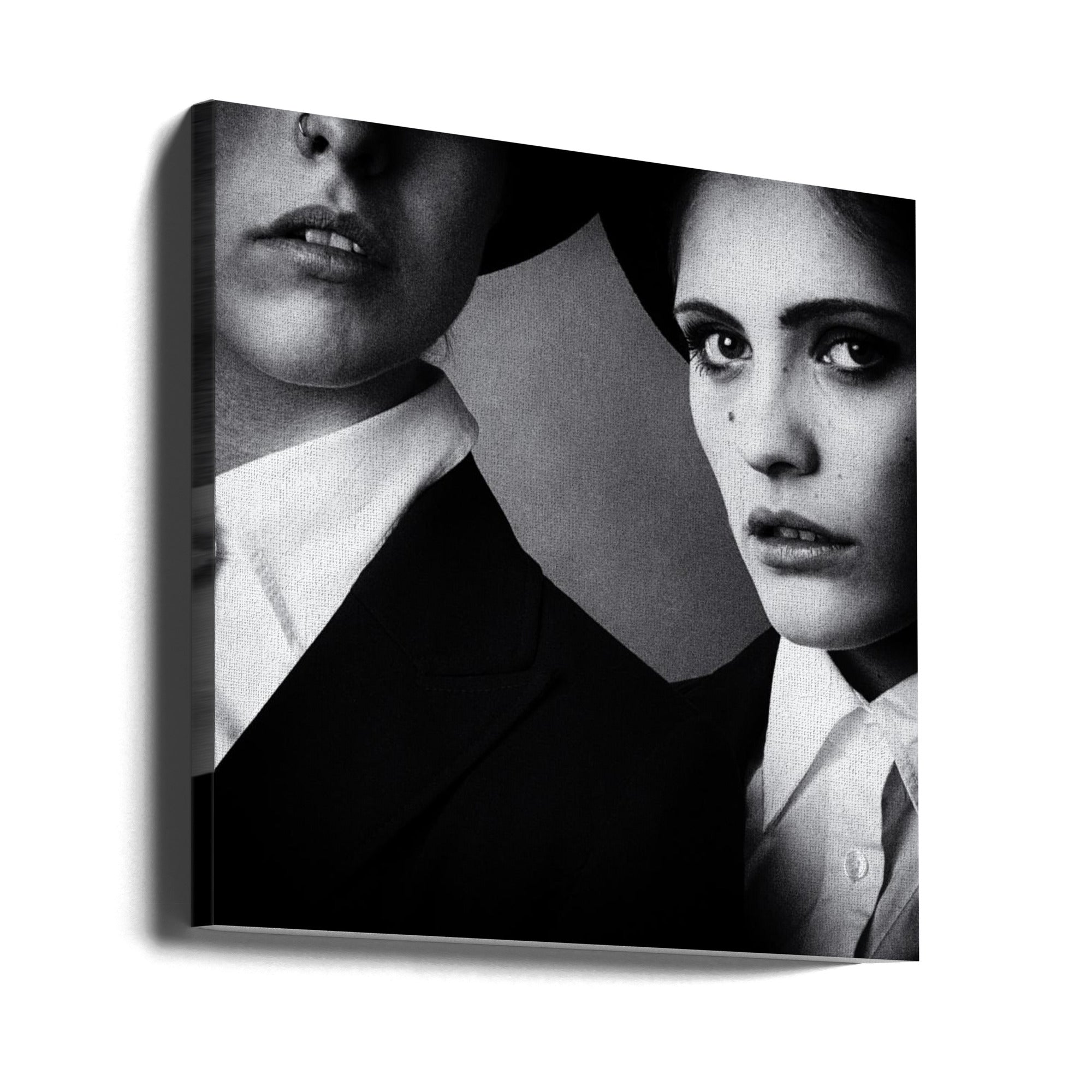 Wall Art Blues Sisters by Peter Schaller-Canvas Print-DECOROLALA