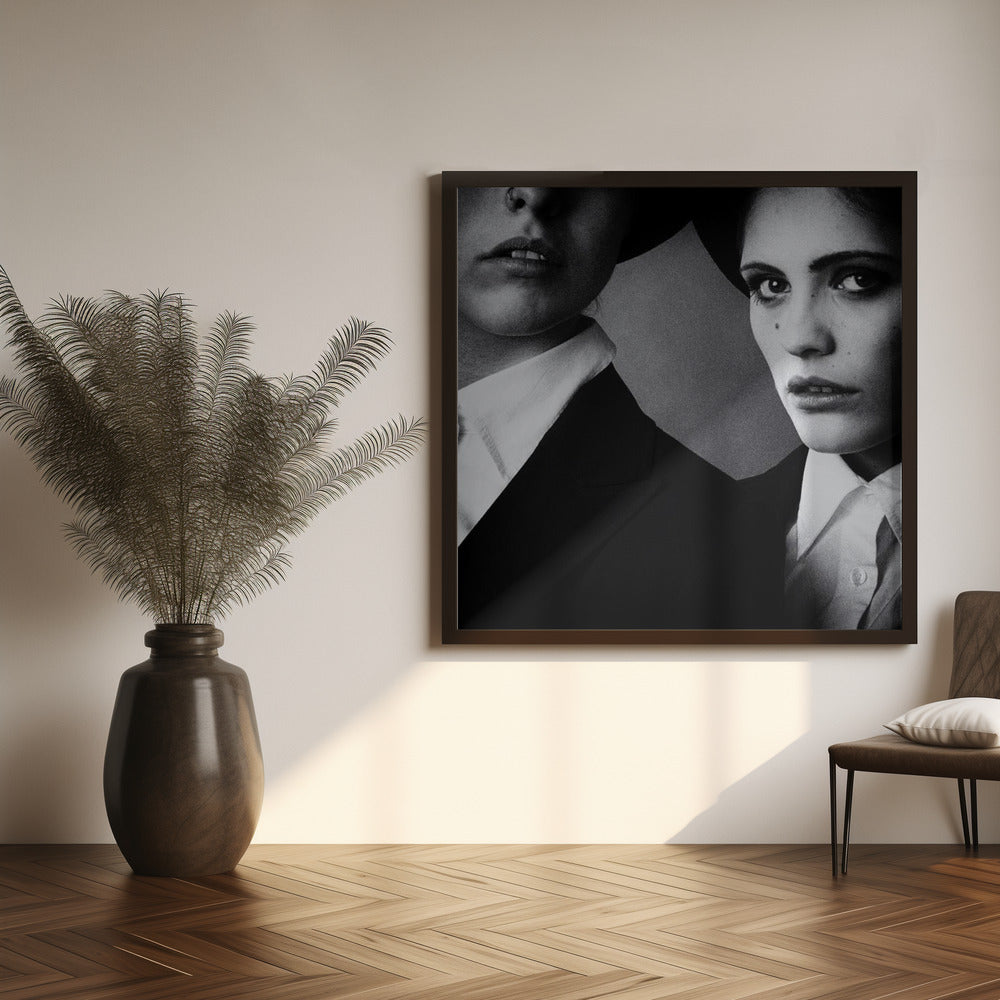 Wall Art Blues Sisters by Peter Schaller-Canvas Print-DECOROLALA