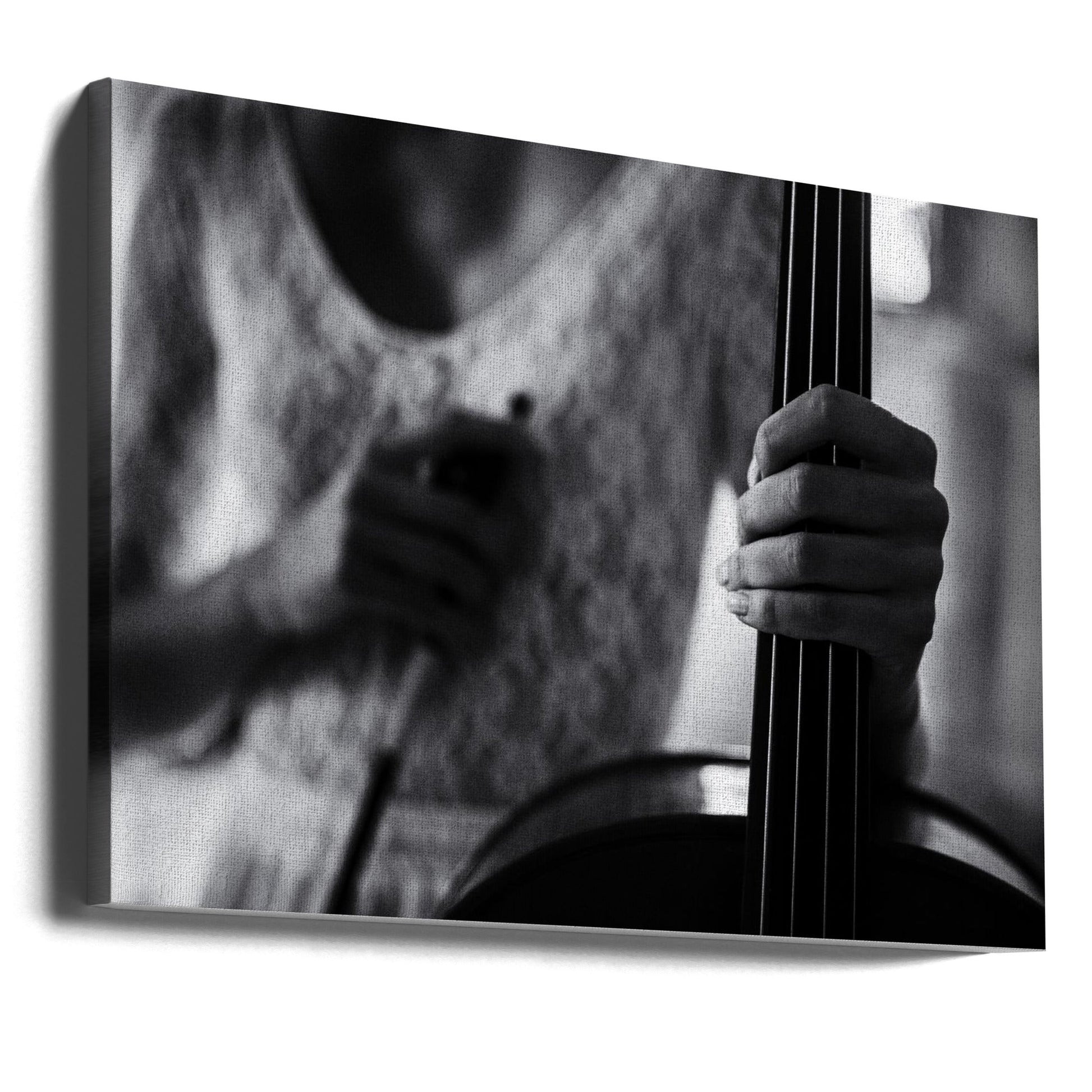 Wall Art Break for the Cello by Roswitha Schleicher-Schwarz-Canvas Print-DECOROLALA