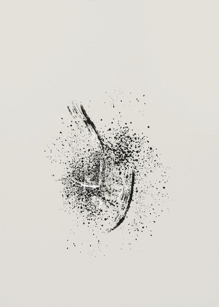 Wall Art Brush Splatters #2 by Imaginative-canvas-DECOROLALA