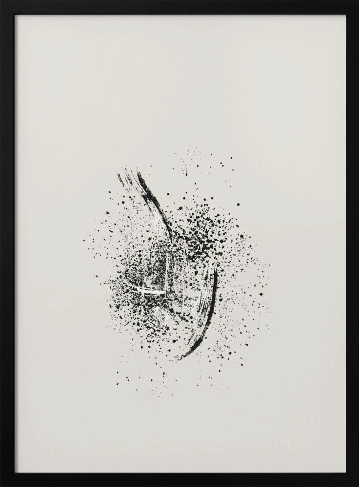 Wall Art Brush Splatters #2 by Imaginative-canvas-DECOROLALA
