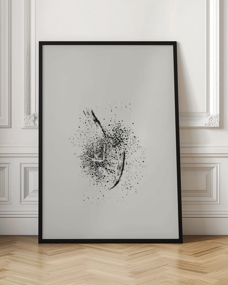 Wall Art Brush Splatters #2 by Imaginative-canvas-DECOROLALA