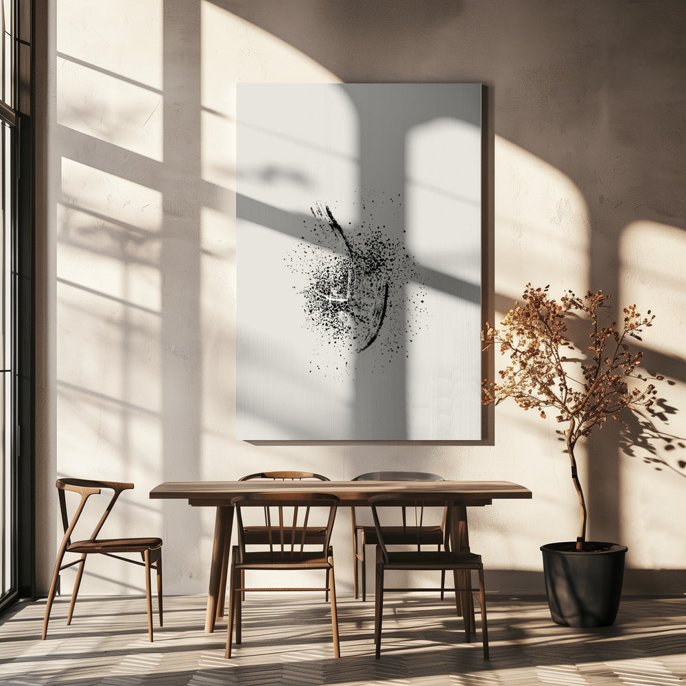 Wall Art Brush Splatters #2 by Imaginative-canvas-DECOROLALA