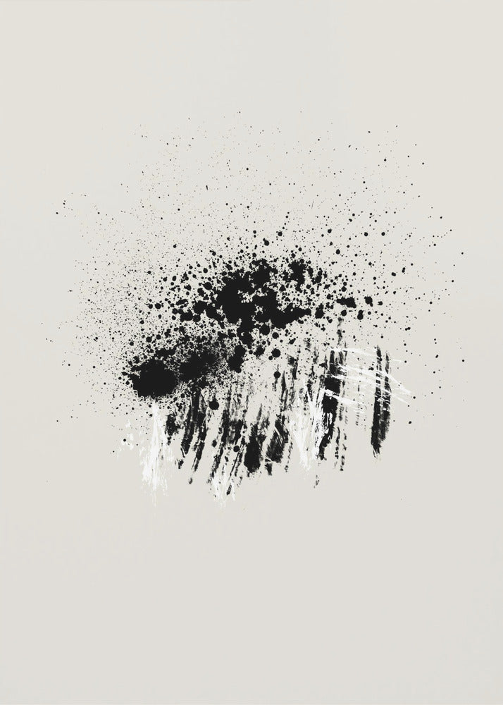 Wall Art Brush Splatters #3 by Imaginative-canvas-DECOROLALA