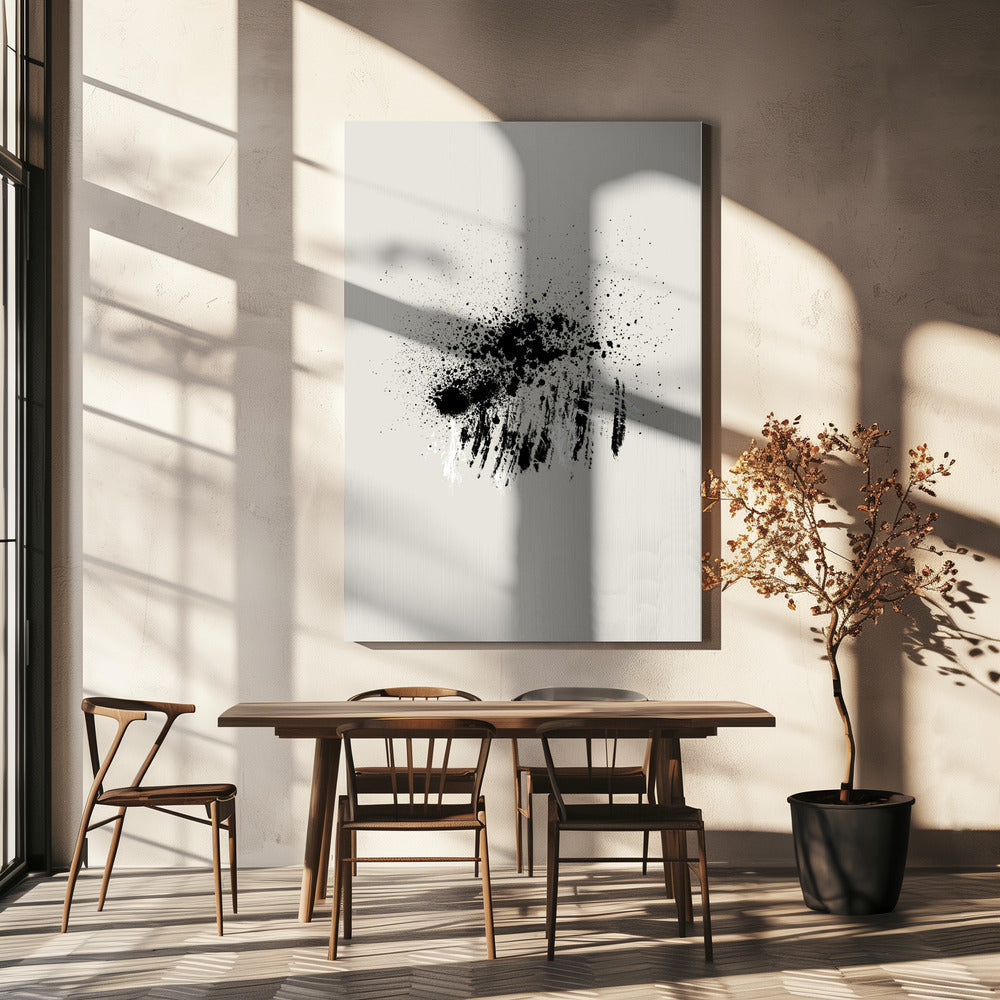 Wall Art Brush Splatters #3 by Imaginative-canvas-DECOROLALA