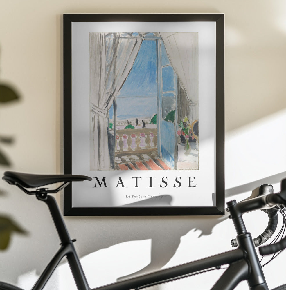 Wall Art Canvas "La Fentre Ouverte" by Matisse-canvas prints-DECOROLALA