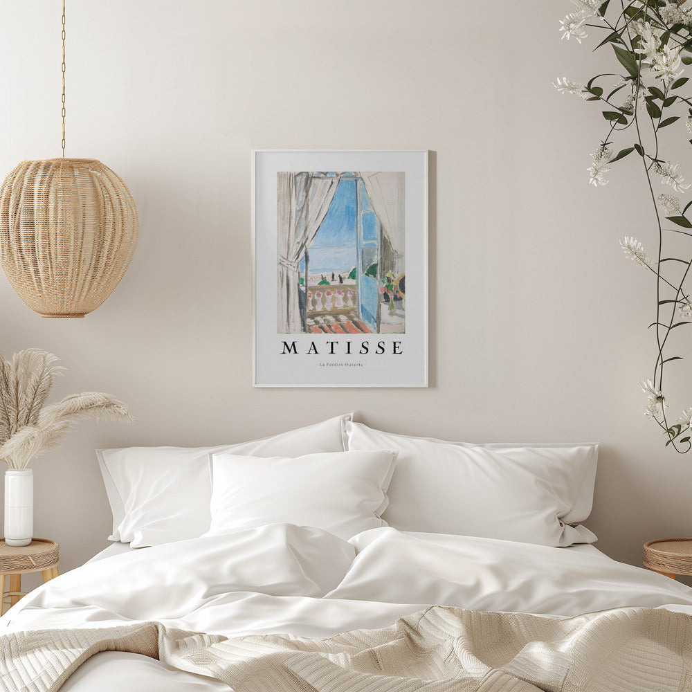 Wall Art Canvas "La Fentre Ouverte" by Matisse-canvas prints-DECOROLALA