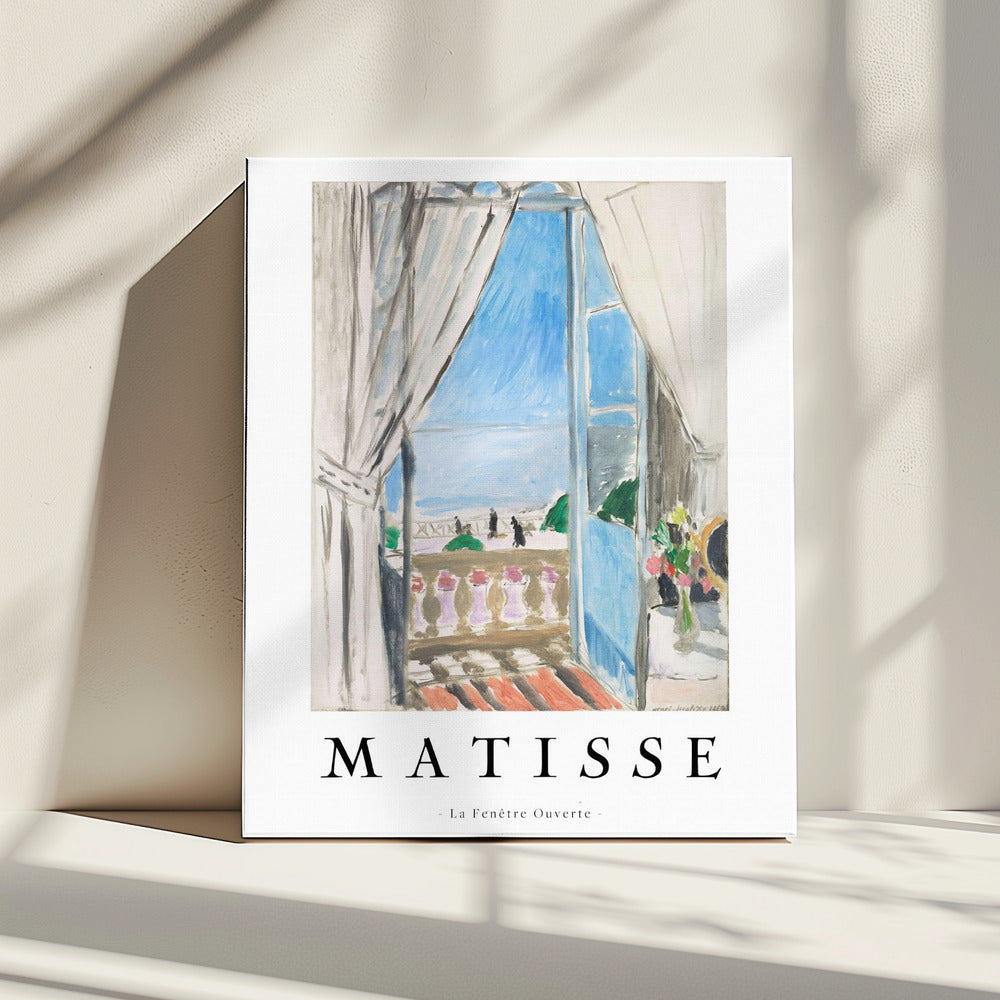 Wall Art Canvas "La Fentre Ouverte" by Matisse-canvas prints-DECOROLALA