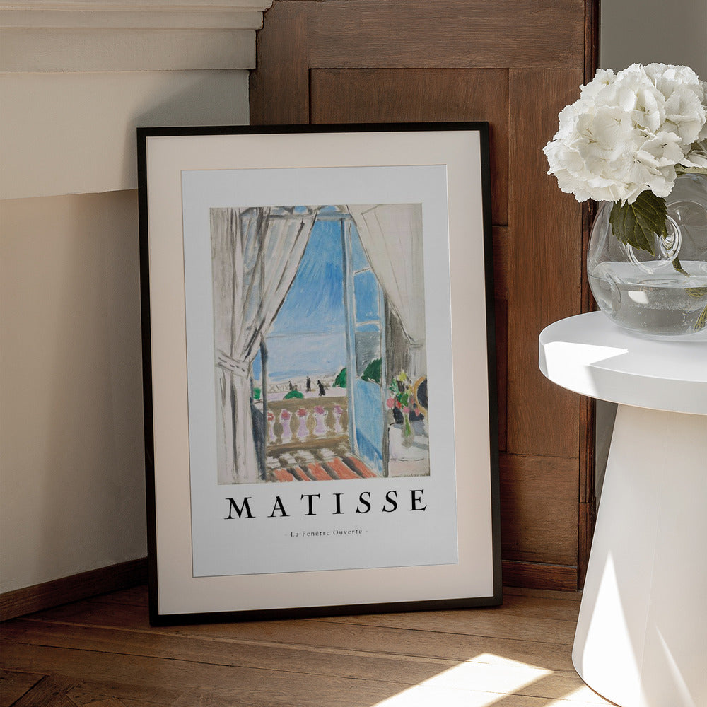 Wall Art Canvas "La Fentre Ouverte" by Matisse-canvas prints-DECOROLALA