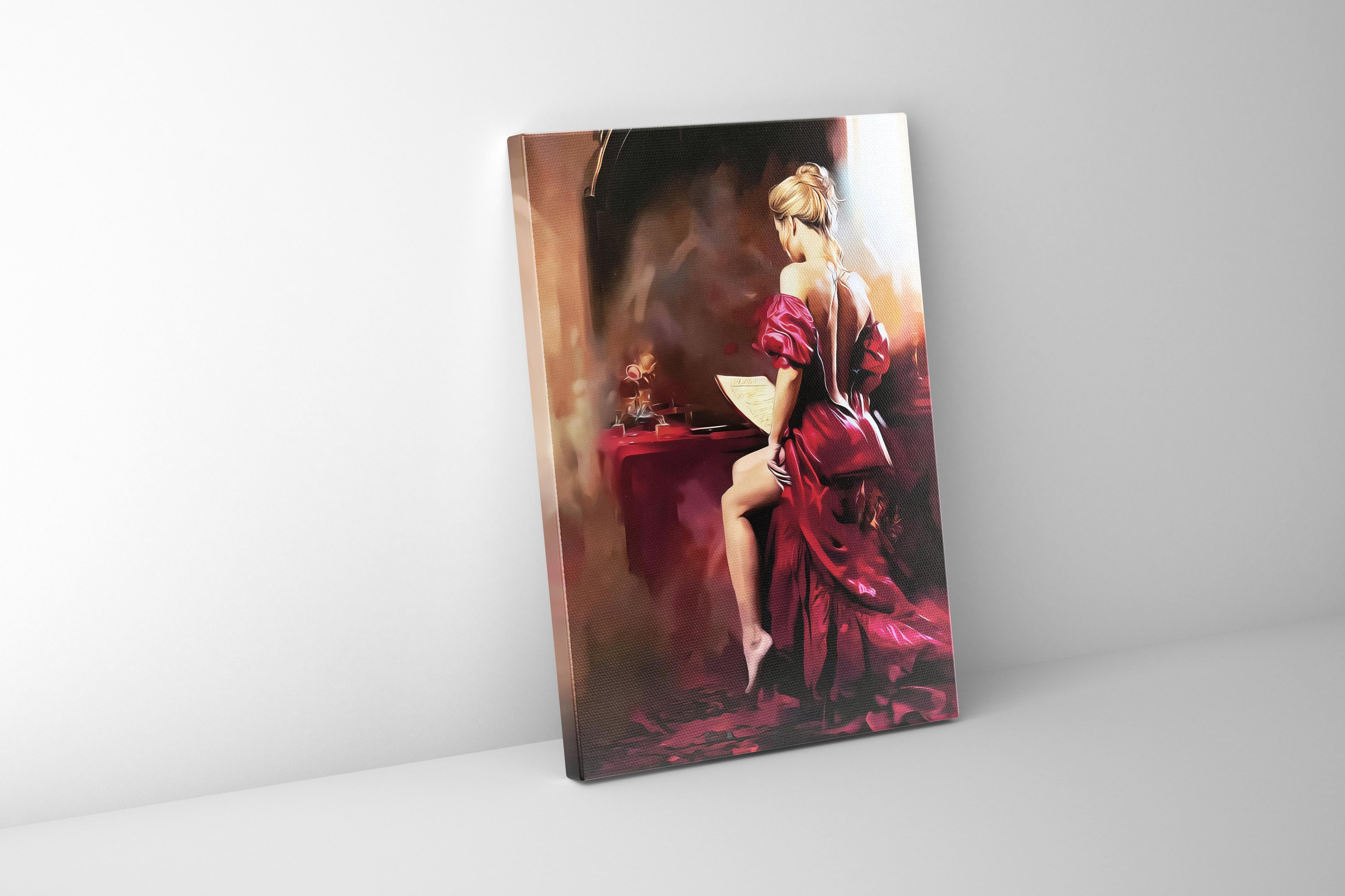 Wall Art Canvas - Preparing for Performance 36x48"-Wall Art-DECOROLALA