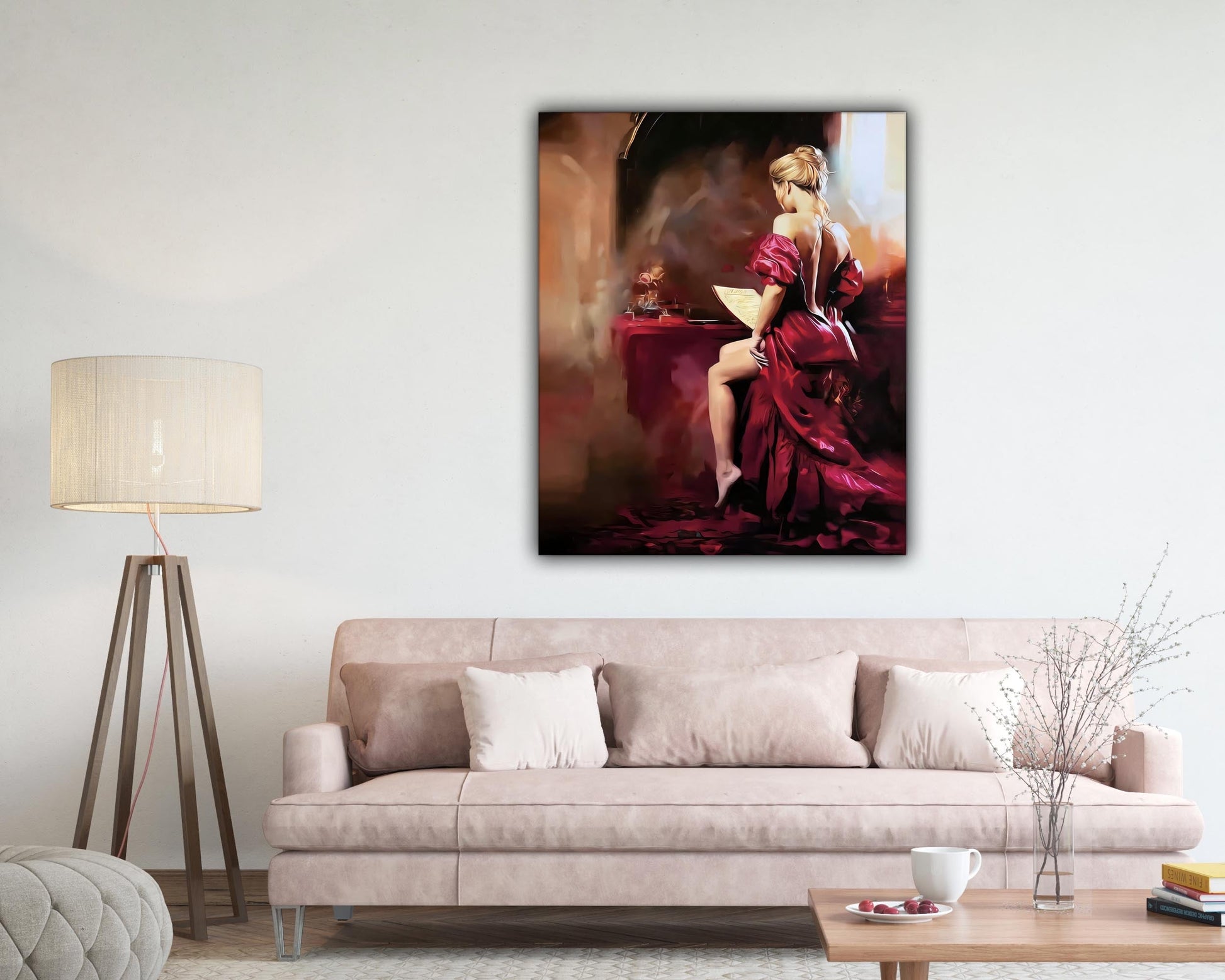 Wall Art Canvas - Preparing for Performance 36x48"-Wall Art-DECOROLALA
