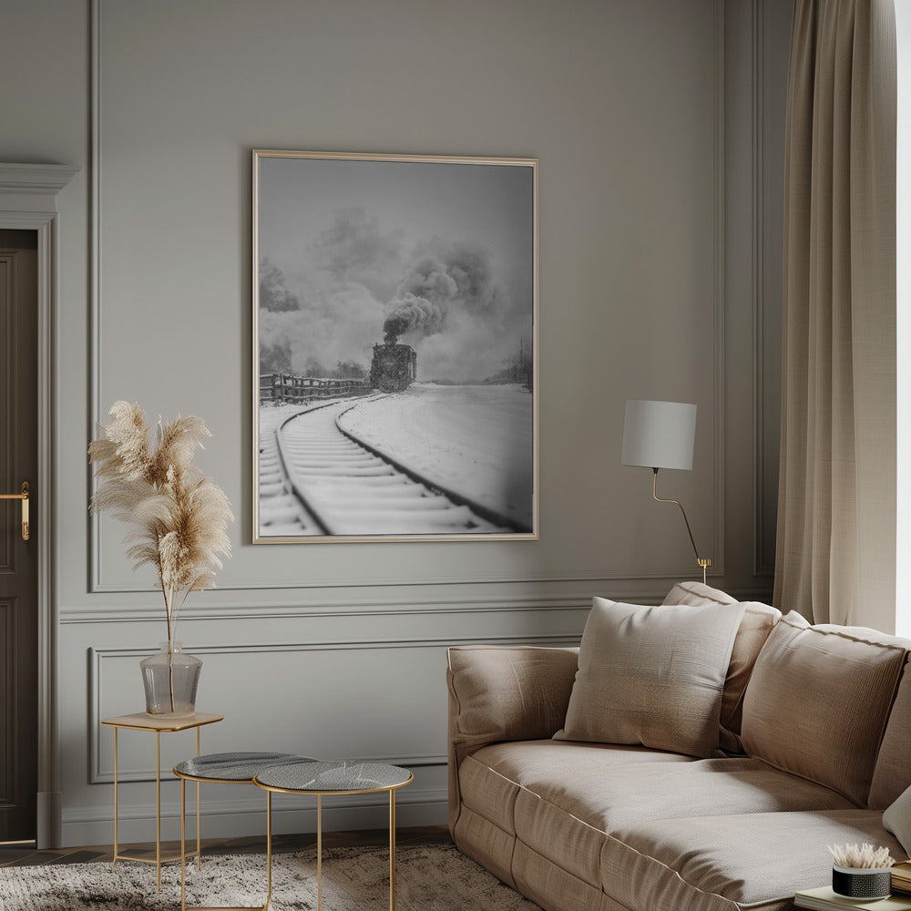 Wall Art Canvas Print Mocanita Hutulca-canvas prints-DECOROLALA
