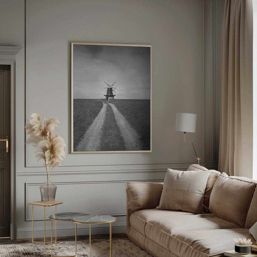 Wall Art Canvas Windmill by Kristina Nordin-canvas prints-DECOROLALA