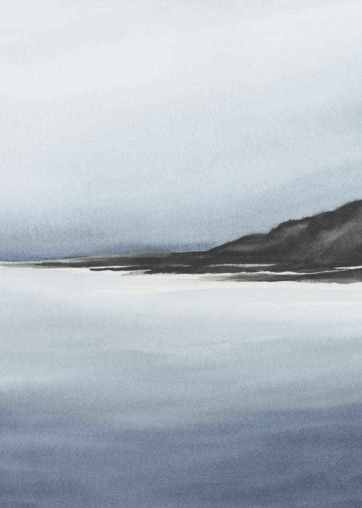 Wall Art Coastal Cliff III 32x40 by Rachel Elise-canvas-DECOROLALA