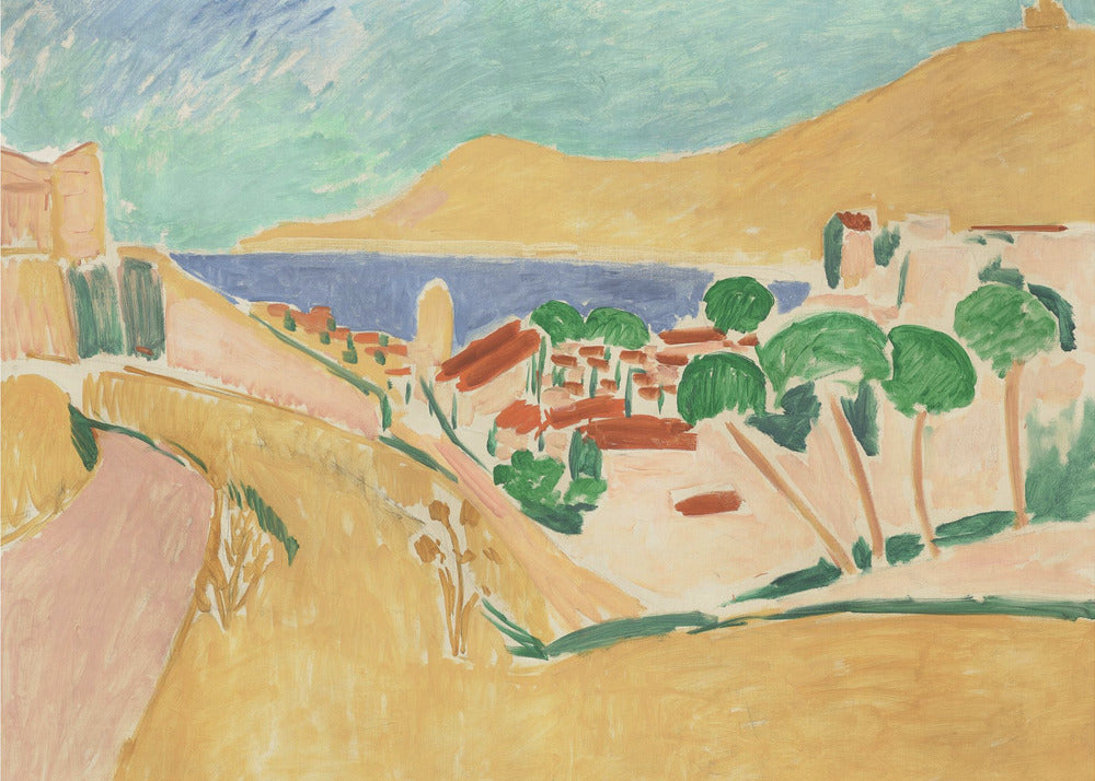 Wall Art Collioure En Aout by Henri Matisse-Canvas Print-DECOROLALA