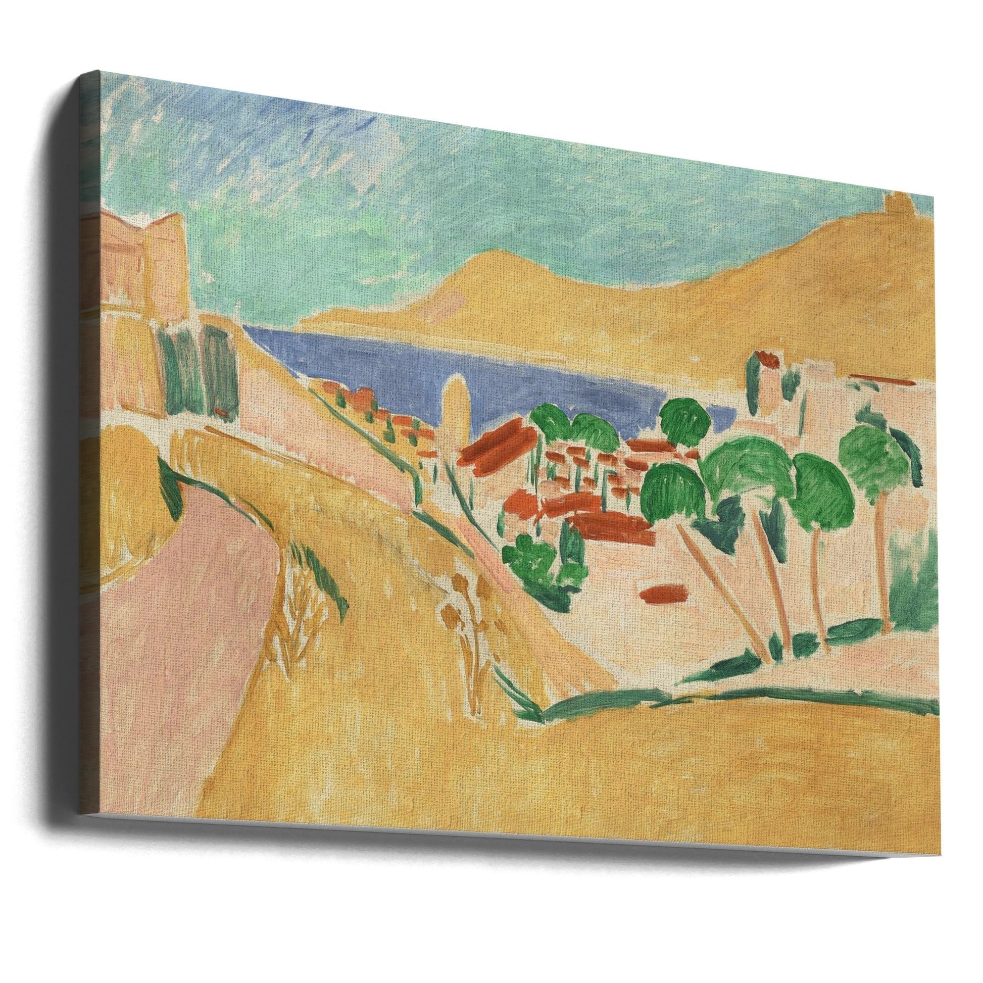 Wall Art Collioure En Aout by Henri Matisse-Canvas Print-DECOROLALA