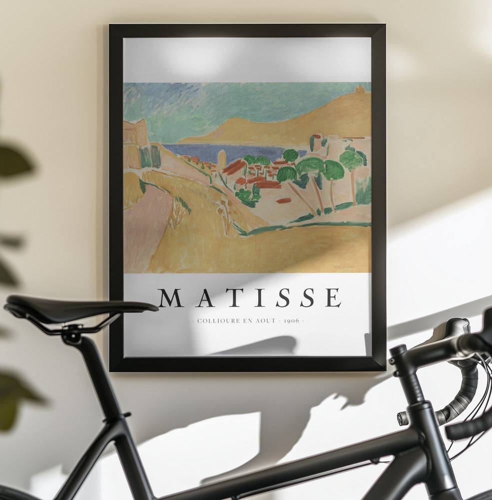Wall Art Collioure En Aout by Henri Matisse-canvas prints-DECOROLALA