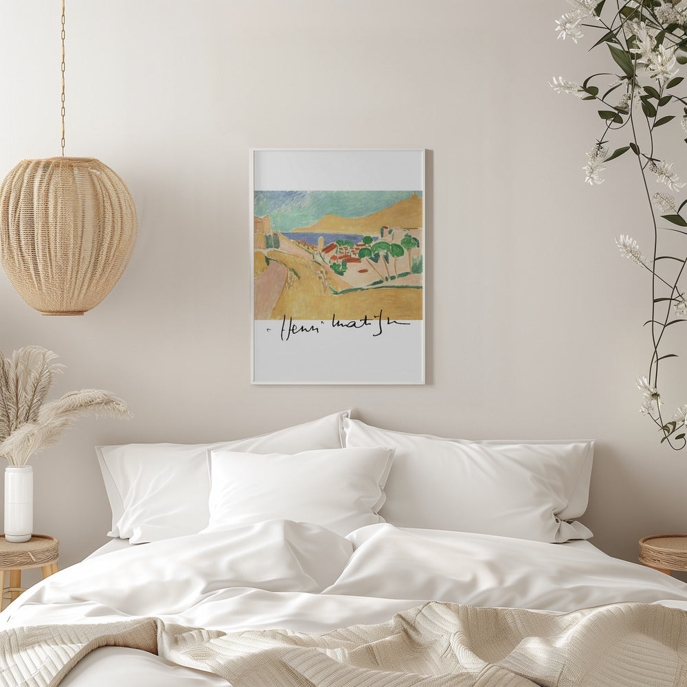 Wall Art Collioure En Aout by Henri Matisse-canvas prints-DECOROLALA
