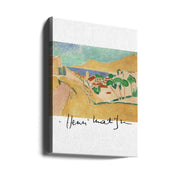 Wall Art Collioure En Aout by Henri Matisse-canvas prints-DECOROLALA